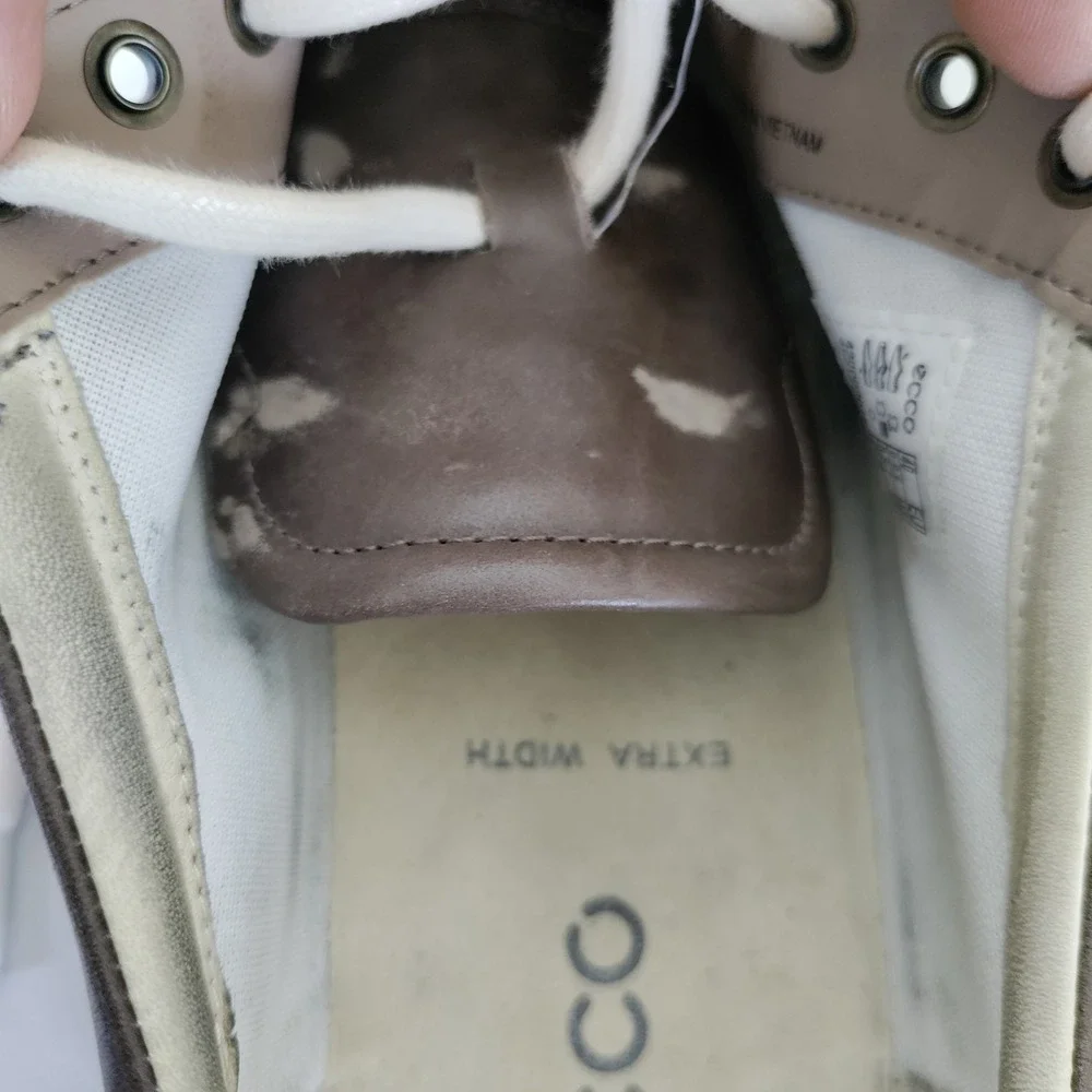 ECCO Soft 7 Mens  Brown Leather Low Top Sneakers 43000301674 Size 40‎ 9-9.5